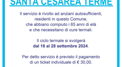 Servizio di trasporto presso Terme di Santa Cesarea 